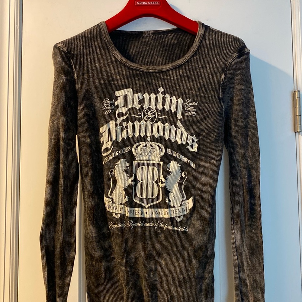 Bejeweled Swarovski Encrusted Crystal Limited Edition Vintage Tee NeverUsed Rare